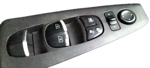 2016-2023 Nissan Maxima Chrome Master Power Window and Door Lock Switch - Left (Driver) (Used OEM)