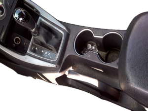 2014-2015 Hyundai Elantra Coupe Gray Front Floor Console (Used OEM)