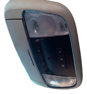 2011-2020 Dodge Durango Black Overhead Console Panel with Garage Door Opener (Used OEM)