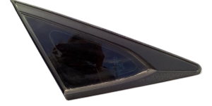 2016-2021 Honda Civic Rear Door Quarter Glass - Left (Driver) (Used OEM)