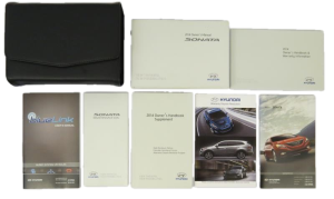 2011-2014 Hyundai Sonata Complete Owners Manual Set (Used OEM)