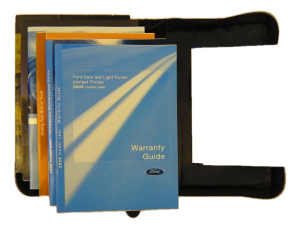 2006 Lincoln Mark LT Complete Owners Manual Set with Case (Used OEM)