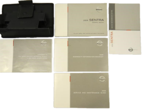 2004-2006 Nissan Sentra Complete Owners Manual Set (Used OEM)