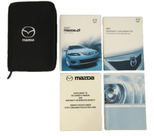 2006-2008 Mazda 6 Complete Owners Manual Set (Used OEM)