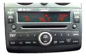 2008-2009 Nissan Rogue AM/FM 6-Disc CD Player Bose Audio System (Used OEM)