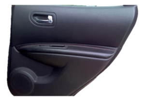 2014-2015 Nissan Rogue Select Black Door Interior Trim Panel - Rear (Used OEM)