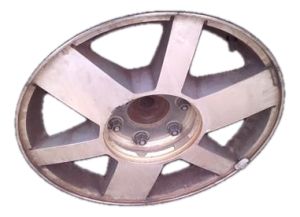 2004-2007 GMC Envoy 17x7 6-Spoke Alloy Wheel (Used OEM)