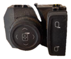 2015-2020 GMC Yukon XL Black Master Power Window and Door Lock Switch - Left (Driver) (Used OEM)
