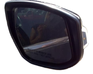 2013-2018 Nissan Altima Black Power Door/Side View Mirror with LED Signal Lamp - Right (Passenger) (Used OEM)