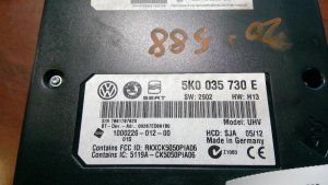 2012-2013 Volkswagen GTI Communication Control Module - Left (Driver) (Used OEM)