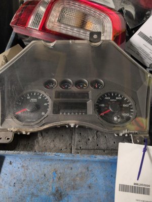 2008-2010 Ford F-250 Super Duty MPH Diesel Instrument Cluster (Used OEM)