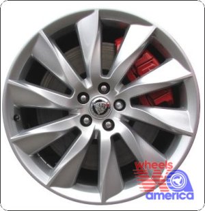 2014-2015 Jaguar F-Type Silver Wheel - Rear (Remanufactured OEM)