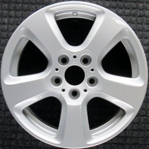 2008-2010 BMW 535i Silver Star-Spoke Silver Painted Alloy Wheel (Remanufactured OEM)