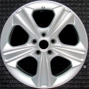 2013-2016 Ford Escape Silver 17x7.5 5-Spoke Silver Painted Alloy Wheel (Remanufactured OEM)