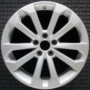 2013-2017 Audi Q5 Silver 5 Double Spoke Silver Painted Alloy Wheel (Remanufactured OEM)