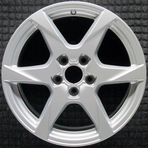 2009-2015 Audi A4 Silver 17x7.5 6-Spoke Alloy Wheel (Remanufactured OEM)