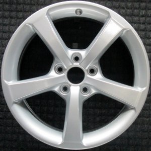 2015-2020 Audi A3 Quattro Silver 17x7.5 5-Spoke Alloy Wheel (Remanufactured OEM)