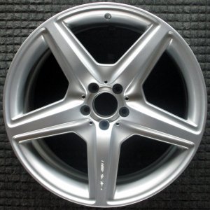 2008-2010 Mercedes-Benz S420 Silver Wheel - Rear (Remanufactured OEM)