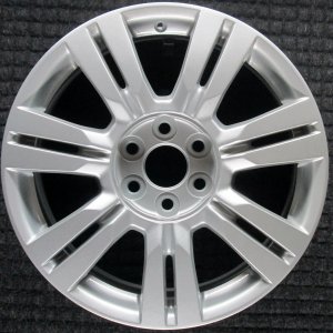 2010-2016 Cadillac SRX Silver 18x8 7 Double Spoke Painted Silver Alloy Wheel (Remanufactured OEM)
