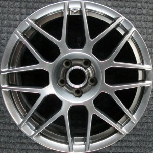 2011-2013 Ford Mustang Silver Wheel - Front (Remanufactured OEM)