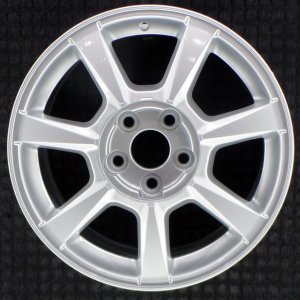 2008-2009 Cadillac CTS Silver 17x8 7-Spoke Silver Painted Alloy Wheel (Remanufactured OEM)