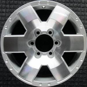 2007-2014 Toyota FJ Cruiser Silver 6-Spoke Machined Silver Alloy Wheel (Remanufactured OEM)