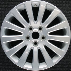 2011-2013 Buick Regal Silver 18x8 13-Spoke Silver Painted Alloy Wheel (Remanufactured OEM)