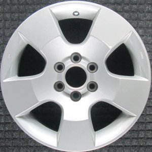 2005-2015 Nissan Xterra Silver 16x7 6-Spoke Alloy Wheel (Remanufactured OEM)