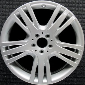 2013-2015 Mercedes-Benz GLK350 Silver 19-inch 15-Spoke Silver Painted Alloy Wheel (Remanufactured OEM)