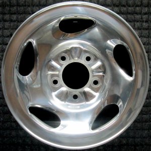 2000-2004 Ford F-150 Silver 16-Inch 5-Spoke Alloy Wheel (Remanufactured OEM)