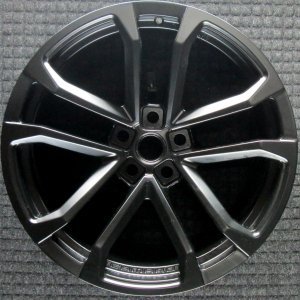 2012-2015 Chevrolet Camaro Black 20x11 5 Double-Spoke Painted Matte Black Alloy Wheel - Rear (Remanufactured OEM)