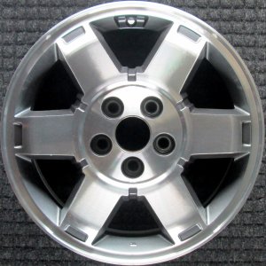 2009-2011 Honda Pilot Black 6-Spoke Machined Charcoal Alloy Wheel (Remanufactured OEM)