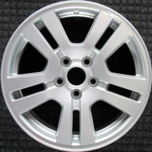 2011-2014 Ford Edge Silver 17x7.5 5-Split Spoke Silver Painted Alloy Wheel (Remanufactured OEM)