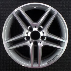 2012-2013 Mercedes-Benz C300 Silver Wheel - Front (Remanufactured OEM)