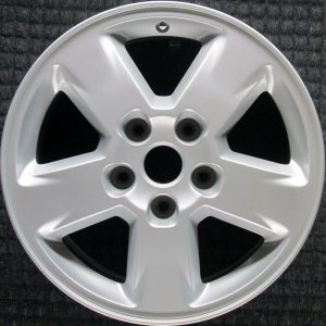 2011-2013 Jeep Grand Cherokee Silver 17x8 Alloy Wheel (Remanufactured OEM)