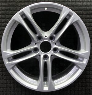 2009-2017 BMW 535i Silver Wheel - Rear (Remanufactured OEM)