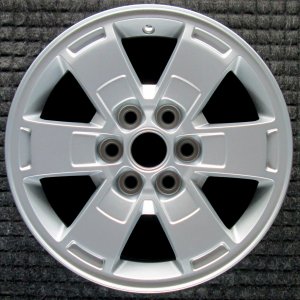 2015-2022 GMC Canyon Silver 16x7 6-Spoke Alloy Wheel (Remanufactured OEM)