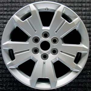 2015-2022 GMC Canyon Silver 17x8 5-Spoke Silver Painted Alloy Wheel (Remanufactured OEM)