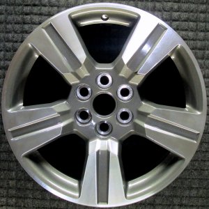 2015-2018 GMC Canyon Black 18x8.5 Machined Charcoal Alloy Wheel (Remanufactured OEM)