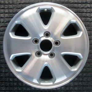 2003-2005 Honda Pilot Silver 16x6.5 6-Spoke Alloy Wheel (Remanufactured OEM)