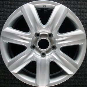 2004-2010 Volkswagen Touareg Black 7-Spoke Silver Painted Alloy Wheel (Remanufactured OEM)