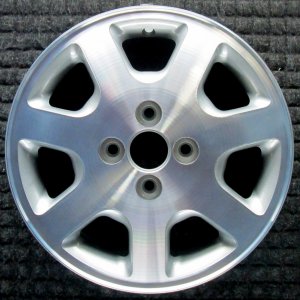 2000-2001 Kia Spectra Silver Wheel (Remanufactured OEM)