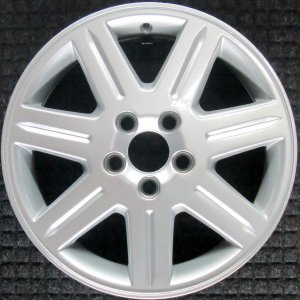 2006-2010 Volvo C70 Silver 16x6.5 7-Spoke Silver Painted Alloy Wheel (Remanufactured OEM)