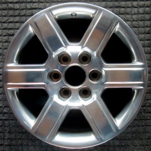 2014-2019 GMC Sierra 1500 Silver 18x8.5 6-Spoke Alloy Wheel (Remanufactured OEM)