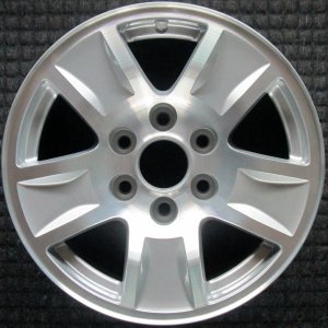 2015-2020 Chevrolet Tahoe Silver 17-inch 5-Spoke Machined Silver Alloy Wheel (Remanufactured OEM)