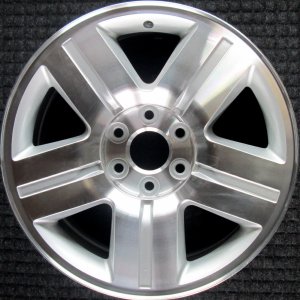 2007-2011 Chevrolet Tahoe Silver 20x9 5-Spoke Grooved Alloy Wheel (Remanufactured OEM)