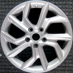 2013-2015 Nissan Sentra Silver 17x6.5 10-Spoke Alloy Wheel (Remanufactured OEM)