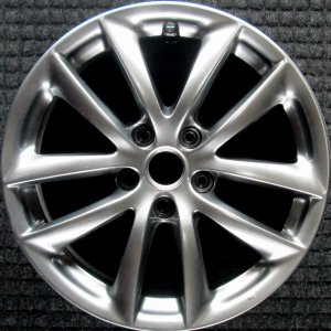 2009-2010 INFINITI G37 Silver Wheel - Front (Remanufactured OEM)