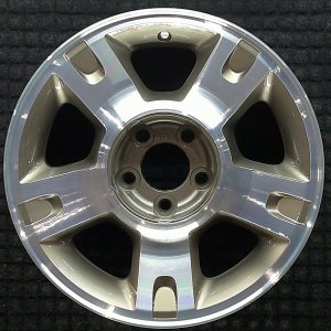 2002-2009 Mazda B2300 Tan 16x7 5-Spoke Silver Painted Alloy Wheel (Remanufactured OEM)