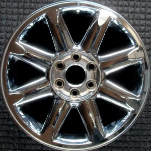 2007-2014 GMC Yukon Chrome 20-Inch 8-Spoke Chrome Wheel (Remanufactured OEM)